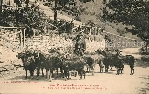 AK / Ansichtskarte Luchon_Haute Garonne Retour du Chevrier Luchon Haute Garonne
