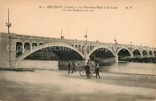 AK / Ansichtskarte Orleans_Loiret Pont et Loire  Orleans_Loiret