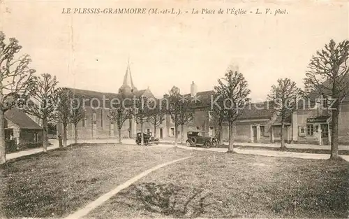 AK / Ansichtskarte Le_Plessis Grammoire Place de l`Eglise Le_Plessis Grammoire