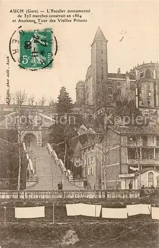 AK / Ansichtskarte Auch_Gers Escalier monumental  Auch_Gers