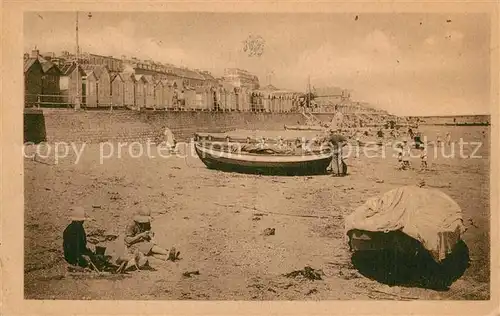 AK / Ansichtskarte Luc sur Mer Plage a mar?e basse Luc sur Mer