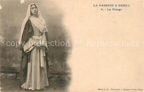 AK / Ansichtskarte Nanc les Saint Amour La Passion La Vierge Nanc les Saint Amour