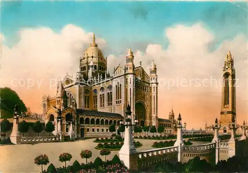 AK / Ansichtskarte Lisieux La Basilique de Lisieux Panorama general Lisieux