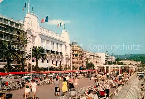 AK / Ansichtskarte Nice_Alpes_Maritimes Promenade des Anglais et Palais de la Mediterranee Nice_Alpes_Maritimes