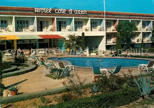 AK / Ansichtskarte Nice_Alpes_Maritimes Euromotel Cote dAzur Piscine chauffee Snack Bar Nice_Alpes_Maritimes