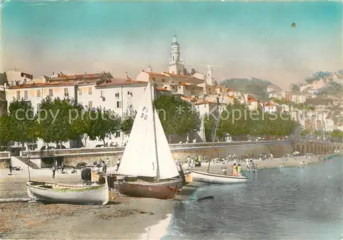 AK / Ansichtskarte Menton_Alpes_Maritimes Le Port Menton_Alpes_Maritimes