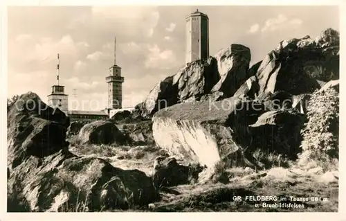 AK / Ansichtskarte Feldberg_Taunus Brunhildisfelsen Feldberg Taunus