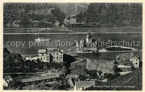 AK / Ansichtskarte Kaub Panorama  Kaub