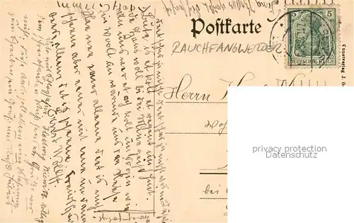 AK / Ansichtskarte Rauchfangwerder Schmoeckwitzer Weg Rauchfangwerder