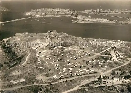 AK / Ansichtskarte Saint Servan_Ille et Vilaine Vue aerienne Camping Cite d Aleth Saint Malo Saint Servan