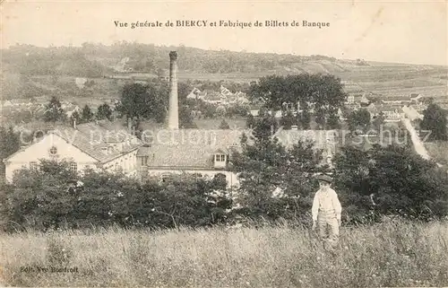 AK / Ansichtskarte Biercy Fabrique de Billets de Banque 