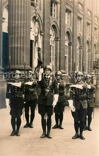 AK / Ansichtskarte Saverne_Bas_Rhin_Alsace Parade Wache Saverne_Bas_Rhin_Alsace