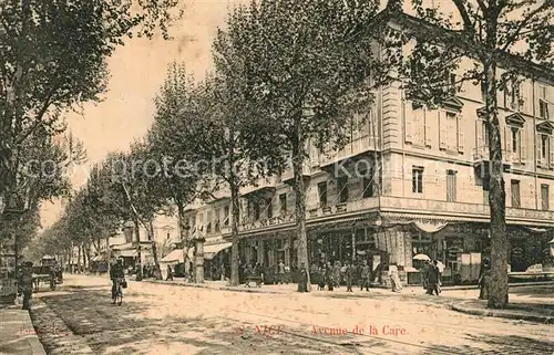AK / Ansichtskarte Nice_Alpes_Maritimes Avenue de la Gare Nice_Alpes_Maritimes
