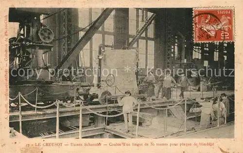 AK / Ansichtskarte Le_Creusot_Saone et Loire Usines Schneider Interieur Le_Creusot_Saone et Loire