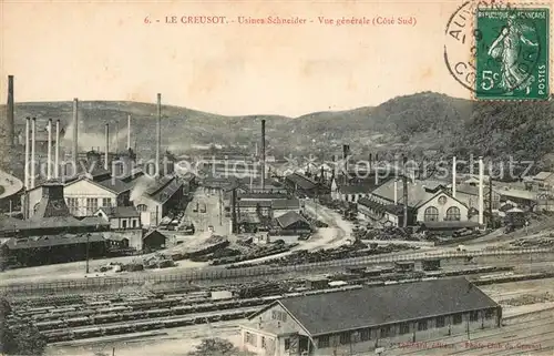 AK / Ansichtskarte Le_Creusot_Saone et Loire Usines Schneider Le_Creusot_Saone et Loire