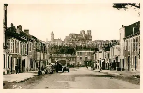 AK / Ansichtskarte Auch_Gers Avenue de la Gare Basilique Sainte Marie Auch_Gers