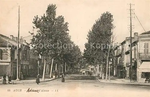 AK / Ansichtskarte Auch_Gers Avenue d Alsace Auch_Gers