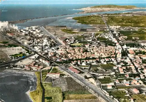 AK / Ansichtskarte Frontignan_Herault Vue aerienne Frontignan Herault