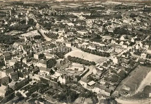 AK / Ansichtskarte Carhaix Plouguer Plage de la Tour d Auvergne vue aerienne Carhaix Plouguer