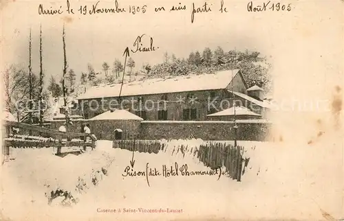 AK / Ansichtskarte Lauret_Herault Caserne a Saint Vincent du Lauret Lauret Herault