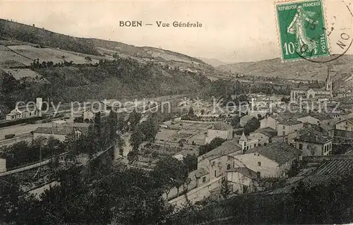 AK / Ansichtskarte Boen_Loire Vue generale Boen_Loire