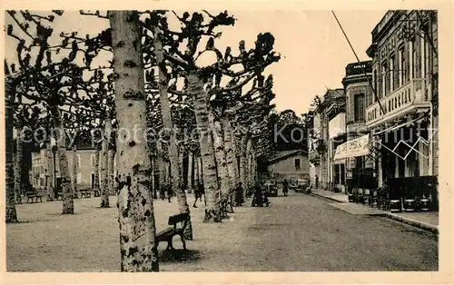 AK / Ansichtskarte Langon_Gironde Un coin des Allees Maubec Langon Gironde