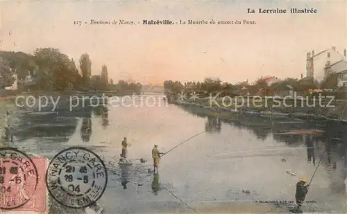AK / Ansichtskarte Malzeville La Meurthe en amont du Pont Malzeville