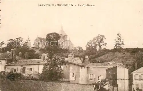AK / Ansichtskarte Sainte Menehould Le Chateau Sainte Menehould