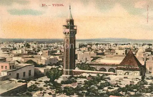 AK / Ansichtskarte Tunis Panorama Tunis