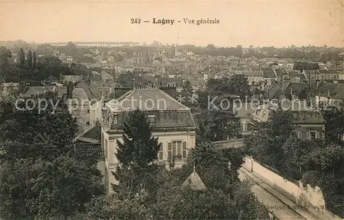 AK / Ansichtskarte Lagny Vue generale Lagny