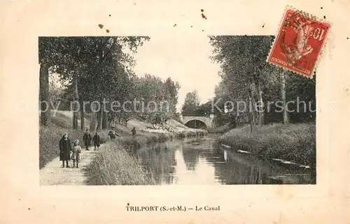 AK / Ansichtskarte Trilport Le Canal Trilport