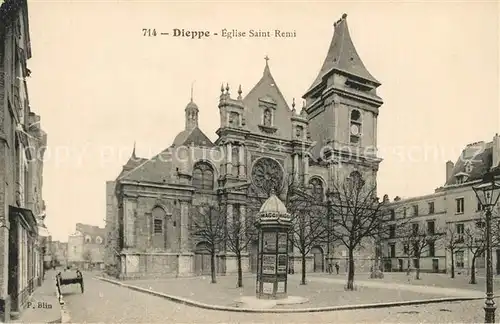 AK / Ansichtskarte Dieppe_Seine Maritime Eglise Saint Remi Dieppe Seine Maritime