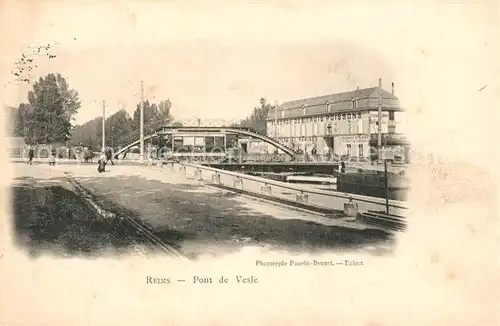 AK / Ansichtskarte Reims_Champagne_Ardenne Pont de Vesle Reims_Champagne_Ardenne