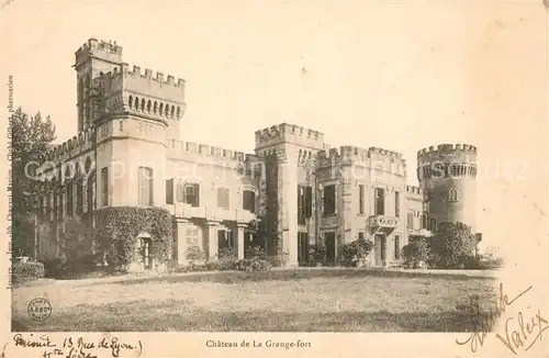 AK / Ansichtskarte Les_Pradeaux Chateau de la Grange fort Les_Pradeaux
