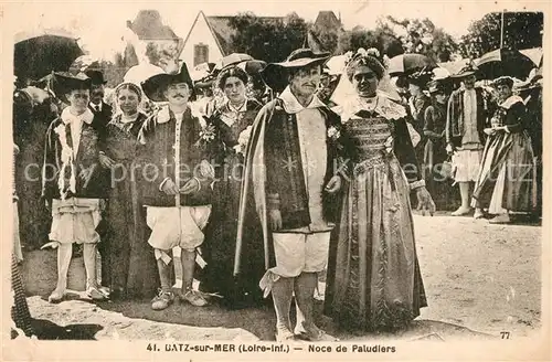 AK / Ansichtskarte Batz sur Mer Noce de Paludiers Batz sur Mer