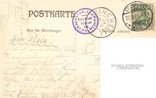 AK / Ansichtskarte Frankfurt_Main Wandgemaelde Ratskeller Frankfurt Main