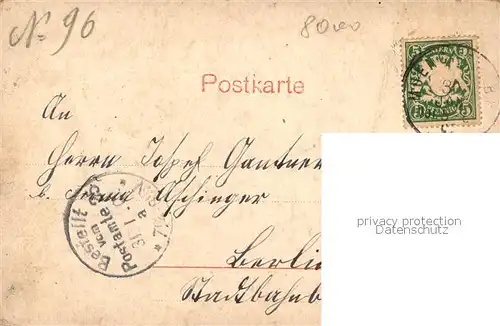 AK / Ansichtskarte Muenchen Inneres der Basilika Muenchen