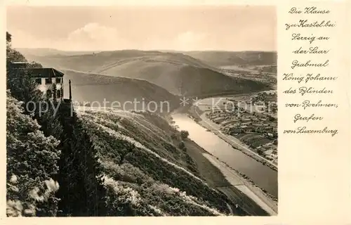 AK / Ansichtskarte Orscholz Saargrabmal Koenig Johann Orscholz