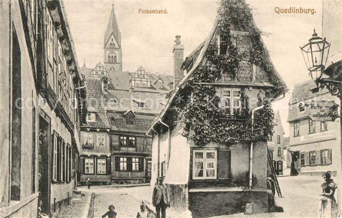 AK / Ansichtskarte Quedlinburg Finkenherd Quedlinburg Nr