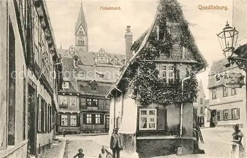 AK / Ansichtskarte Quedlinburg Finkenherd Quedlinburg