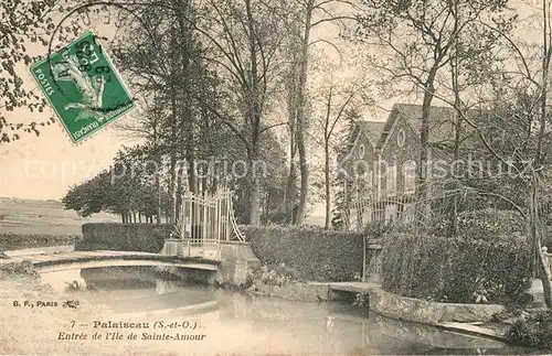 AK / Ansichtskarte Palaiseau Entree de lIle de Sainte Amour Palaiseau
