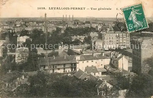 AK / Ansichtskarte Levallois Perret Vue generale Levallois Perret