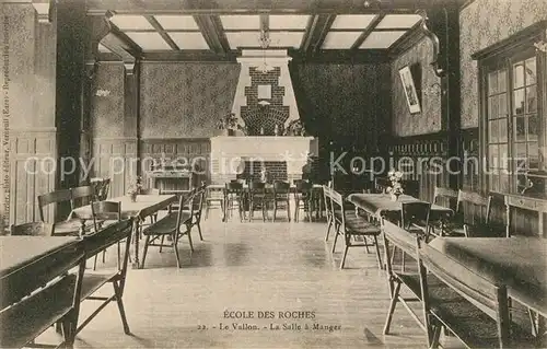 AK / Ansichtskarte Ecole_des_Roches Le Vallon La Salle a Manger 