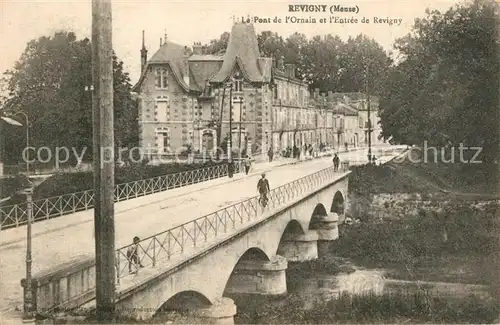AK / Ansichtskarte Revigny aux Vaches Le Pont de lOrnain et lEntree de Revigny 