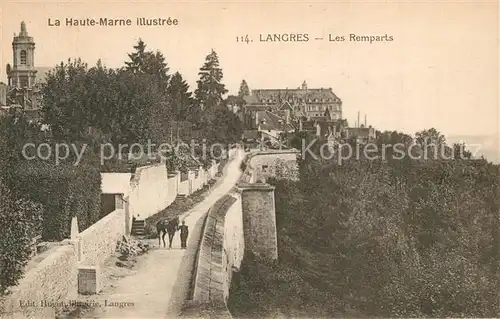 AK / Ansichtskarte Langres Les Remparts Langres
