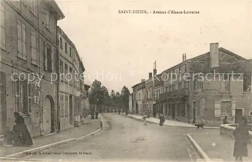 AK / Ansichtskarte Saint Dizier_Haute Marne Avenue dAlsace Lorraine Saint Dizier Haute Marne