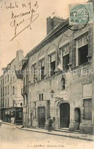 AK / Ansichtskarte Senlis_Oise Hotel de Ville Senlis Oise