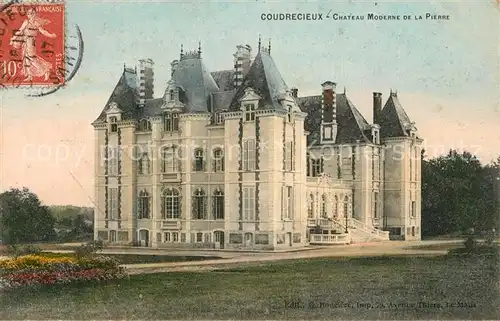 AK / Ansichtskarte Coudrecieux Chateau Moderne de la Pierre Coudrecieux