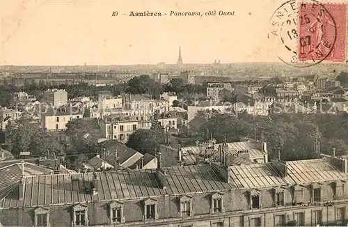 AK / Ansichtskarte Asnieres sur Seine Panorama cote Ouest Asnieres sur Seine