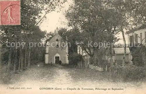 AK / Ansichtskarte Gondrin Chapelle de Tonneteau Pelerinage en Septembre Gondrin